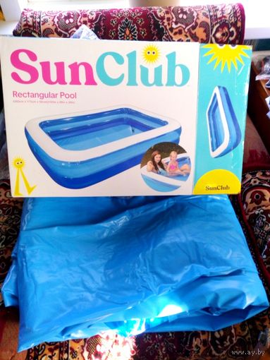 Бассейн надувной Jilong Giant Rectangular Pool (JL010291NPF)