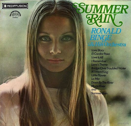Ronald Binge & His Orchestra - Summer Rain - LP - 1973
