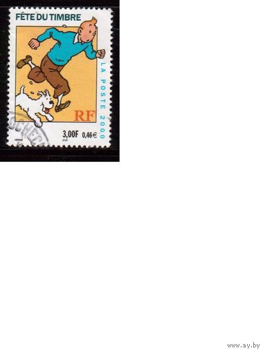 Франция-2000 (Мих.3445) , гаш.,