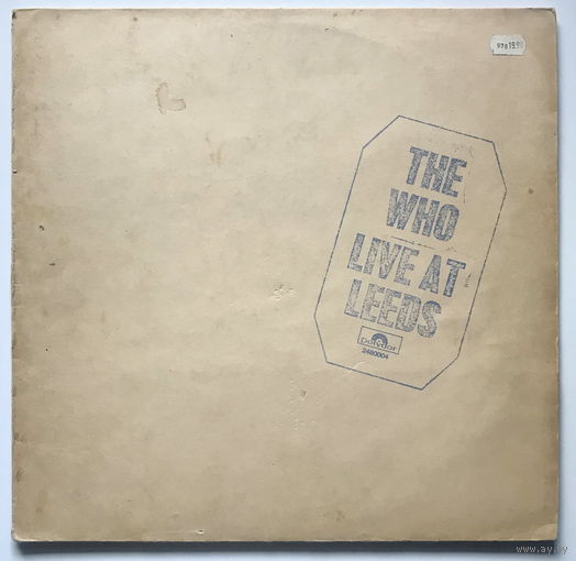 Who - Live At Leeds - LP - 1970