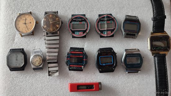 Лот часов ,200 лотов с 1 рубля!!!