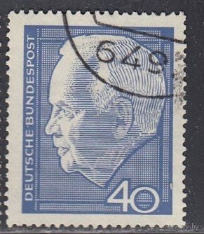 ФРГ Германия 1964 Mi 430 Президент вып 1