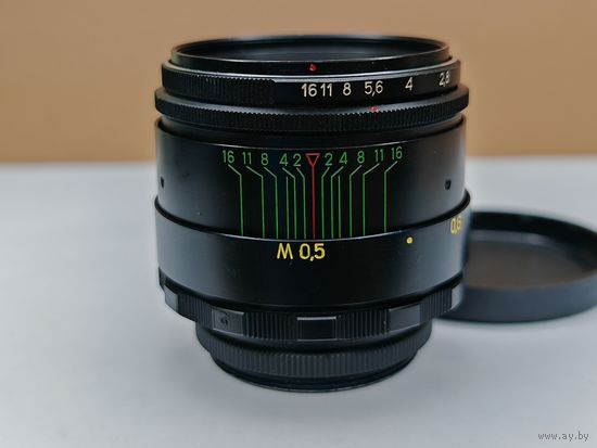 Объектив HELIOS-44-2. С рубля