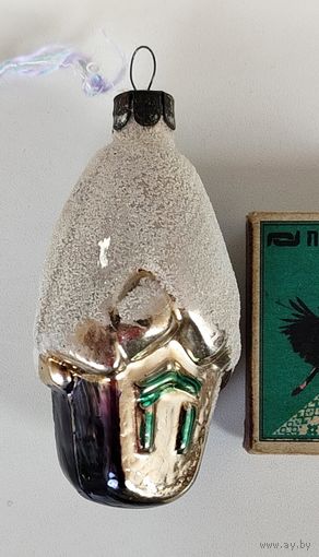 Ёлочная игрушка. Домик. С-1.