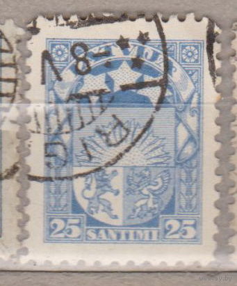 Герб Латвия 1926 год лот 11
