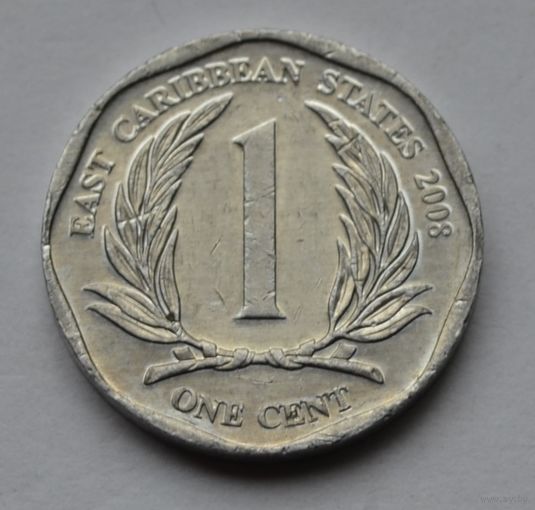 Восточные Карибы, 1 цент 2008 г.