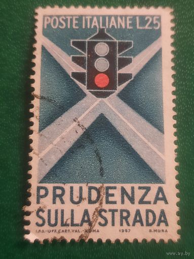 Италия 1957. Правила дорожного движения