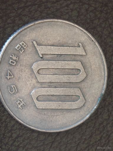 100 йен япония 1970