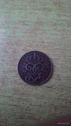 Швеция, 2 эре 1950.