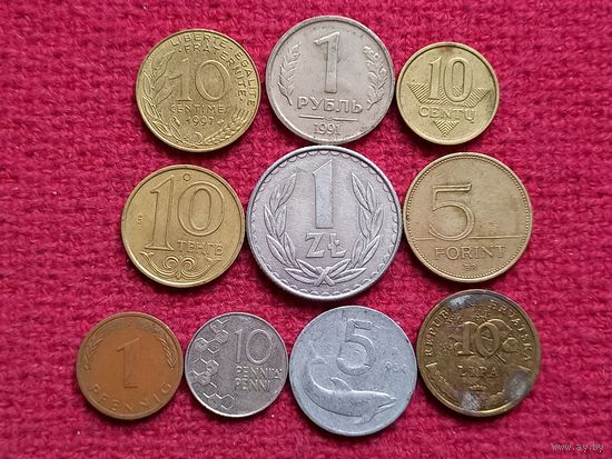 Лот монет Мира