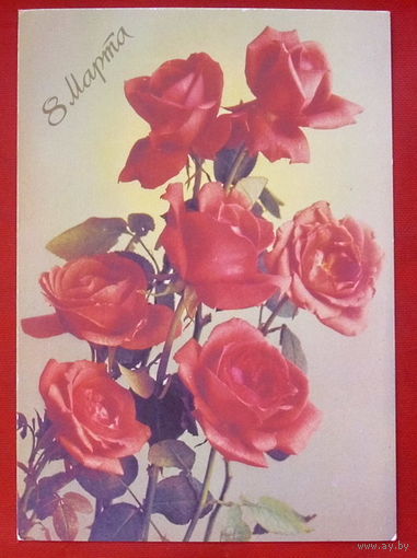 8 Марта! Чистая. 1988 года. Костенко. 878.