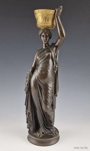 Статуэтка бронзовая