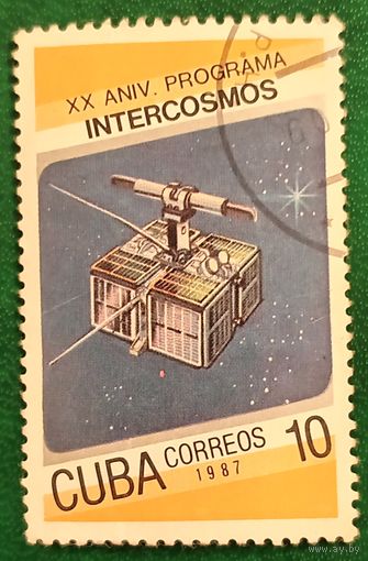Куба 1987. Спутник типа АУОС