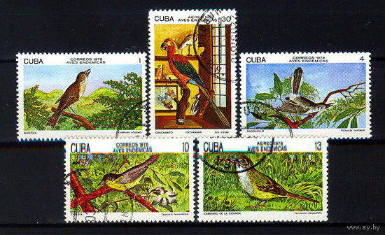 1978 Куба. Птицы