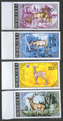МНГ. М. 1690/93. 1985. Олени. ЧиСт.