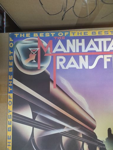 THE MANHATTAN TRANSFER "THE BEST OF MANHATTAN TRANSFER" 1981/84 LP CZECHOSLOVAKIA SUPRAPHON/ATLANTIC 1113 3507 ZN  ORIG - NM-