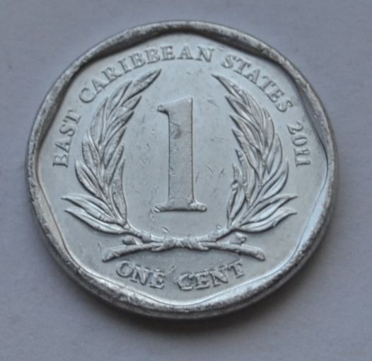 Восточные Карибы, 1 цент 2011 г.