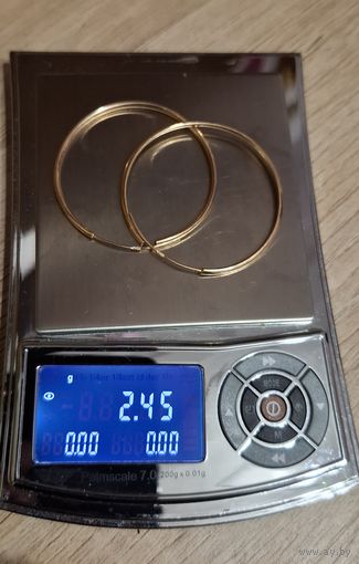 Серьги сережки золото 585 проба
