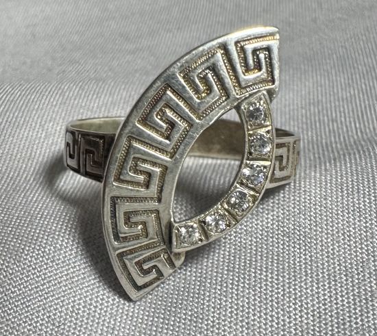 Кольцо серебряное 925 пробы. 57