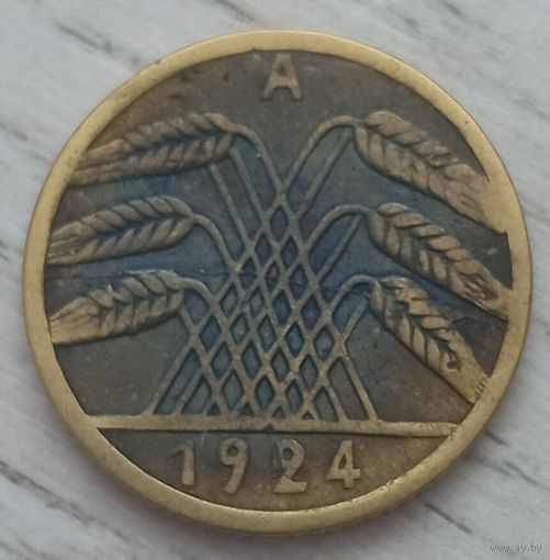 5 рентенпфеннигов 1924 А