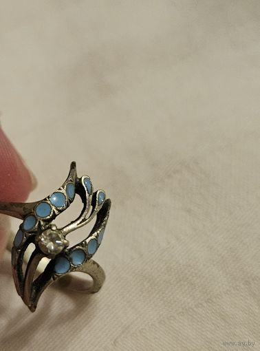 Кольцо винтажное с клеймом