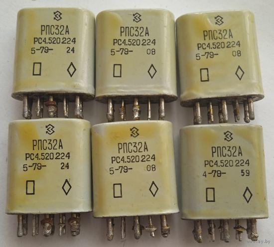 Реле рпс 32А (цена за 1шт.)