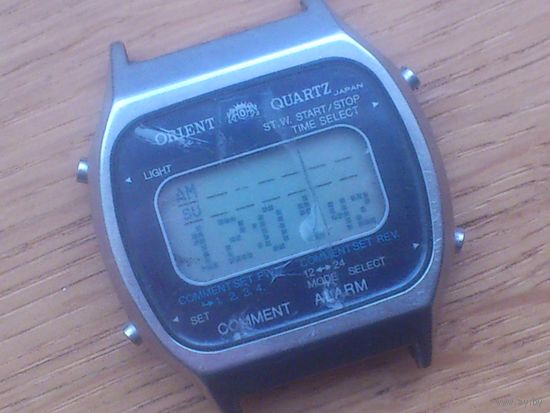 С 5 руб Часы ОРИЕНТ ЭЛЕКТРОНИКА ORIENT QUARTZ ОРИГИНАЛ