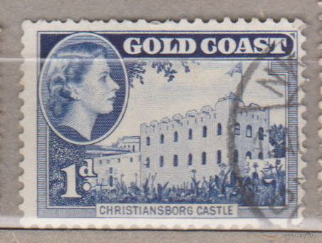 Британские колонии - Золотой Берег Голд Кост 1952 год  Королева Елизавета II Известные люди Личности  лот 6