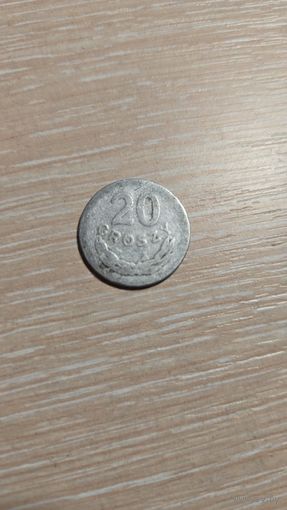 20 грошей польша 1949