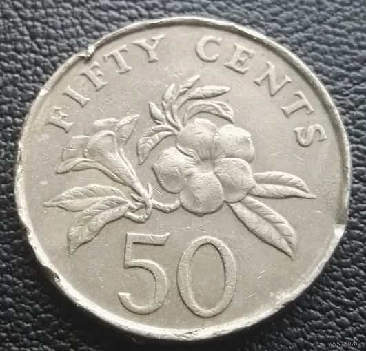 50 центов 1988 Сингапур