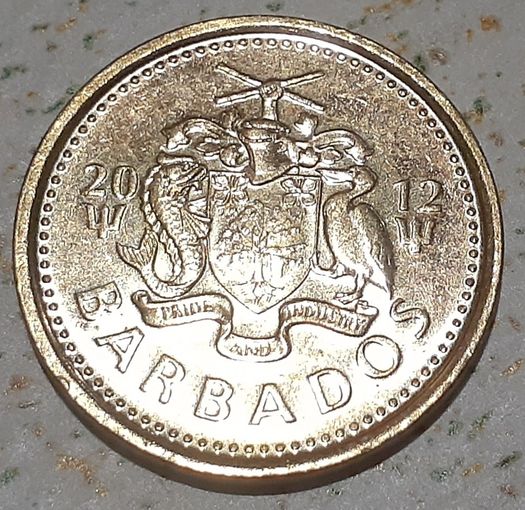 Барбадос 5 центов, 2012 (9-2-13)
