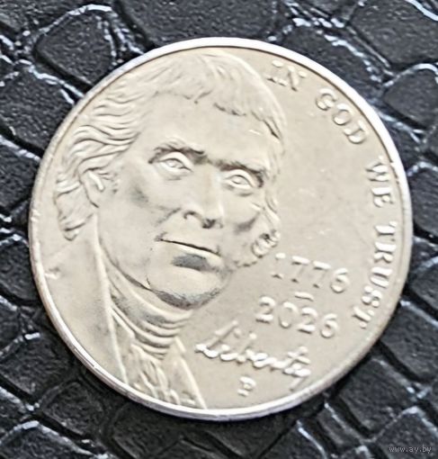 5 центов 2026 Р США 250 лет независимости