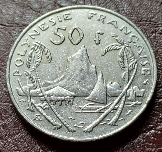 Французская Полинезия 50 франков, 1991    ( 1-14-5 )