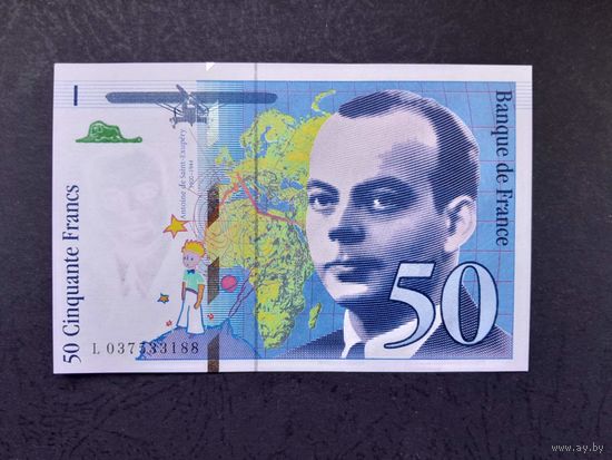 50 франков 1997 года. Франция. UNC. Распродажа