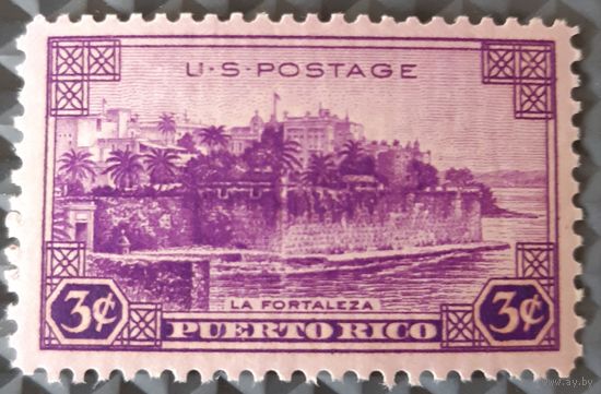 1937  Дворец Ла-Форталеза ( серия  Территории)  США