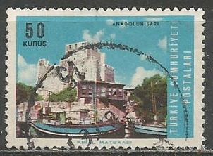 Турция. Анатолийская крепость. 1966г. Mi#2001.