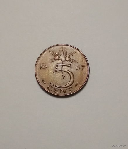 Нидерланды / 5 cent / 1967 год