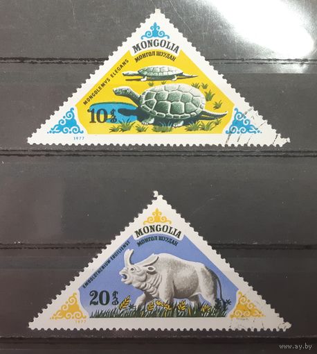 Монголия. 1977 год. Фауна