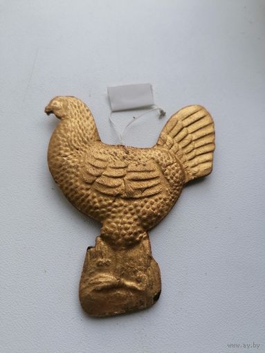 Елочная игрушка СССР, петух, Картонаж