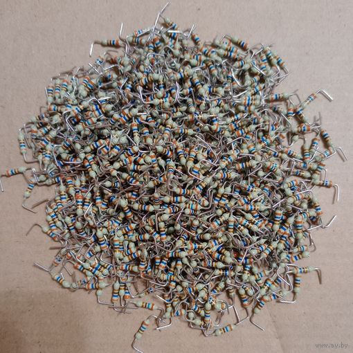 Резистор 0,25 или 0,125 вт  360 Ом новый (цена за 50 шт)