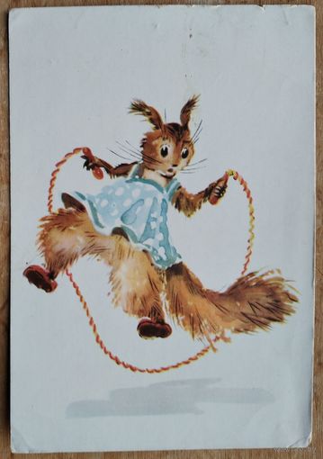 Вендер А. Белочка. 1957 г. Таллин. Чистая.