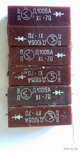 Столб диодный высоковольтный, диод Д1005А (приемка 5, 50 мА) за 1 ШТ