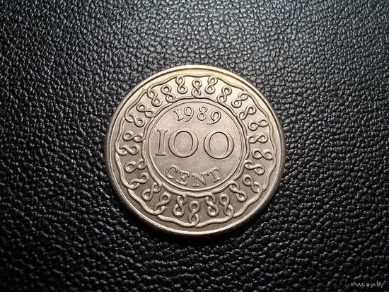 Суринам 100 центов 1989