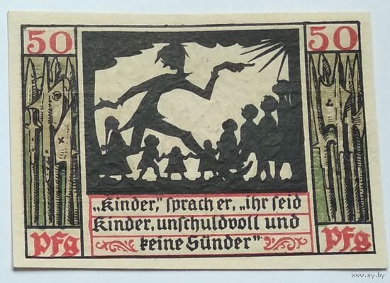 Германия, Нотгельд Naumburg 50 Пфеннигов 1920 --191