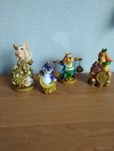 Фигурки 4 шт. Символ года