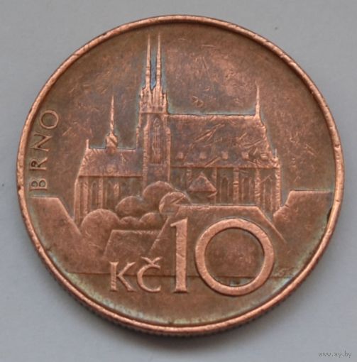 Чехия, 10 крон 1993 г.