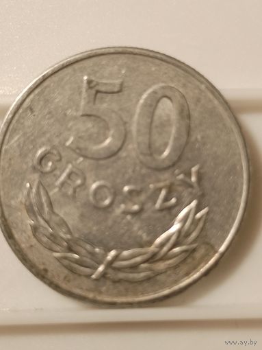 50 грошей 1986 г. Польша