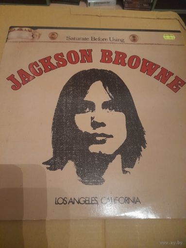 JACKSON BROWNE " JACKSON BROWNE" LP 1972 GERMANY, AS 53022 ORIG NMASYLUM  NM-