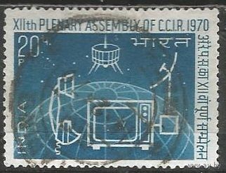 Индия. 12 ассамблея по радиовещанию. 1970г. Mi#489.
