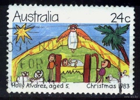 Австралия - 1983 [Mi. 854] Гашеная (AU21)